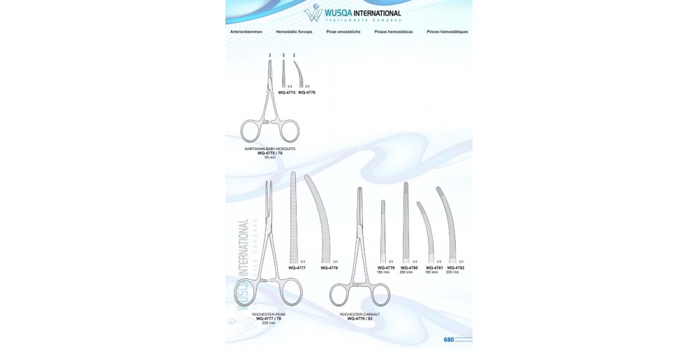 Hemostatic Forceps 